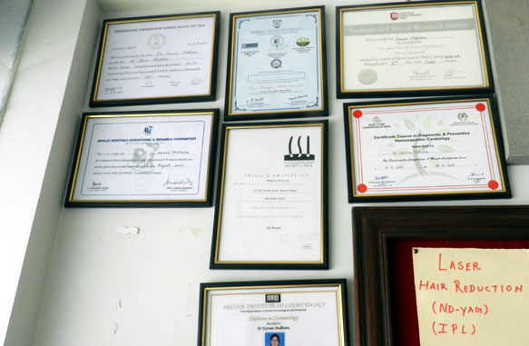Certificates & Honours