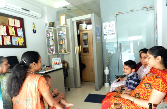 Dr Karuna Cosmetic Skin & Homoeoclinic Patient Waiting Area