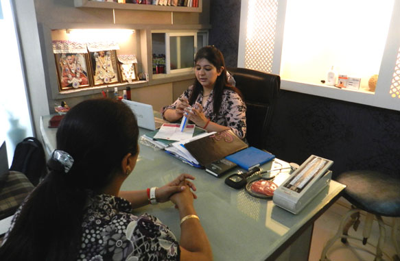 Dr Karuna Cosmetic Skin & Homoeoclinic Counselling Area