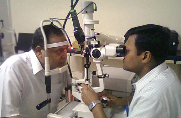 Retinal Green Laser Treatment for Diabetic Retinopathy