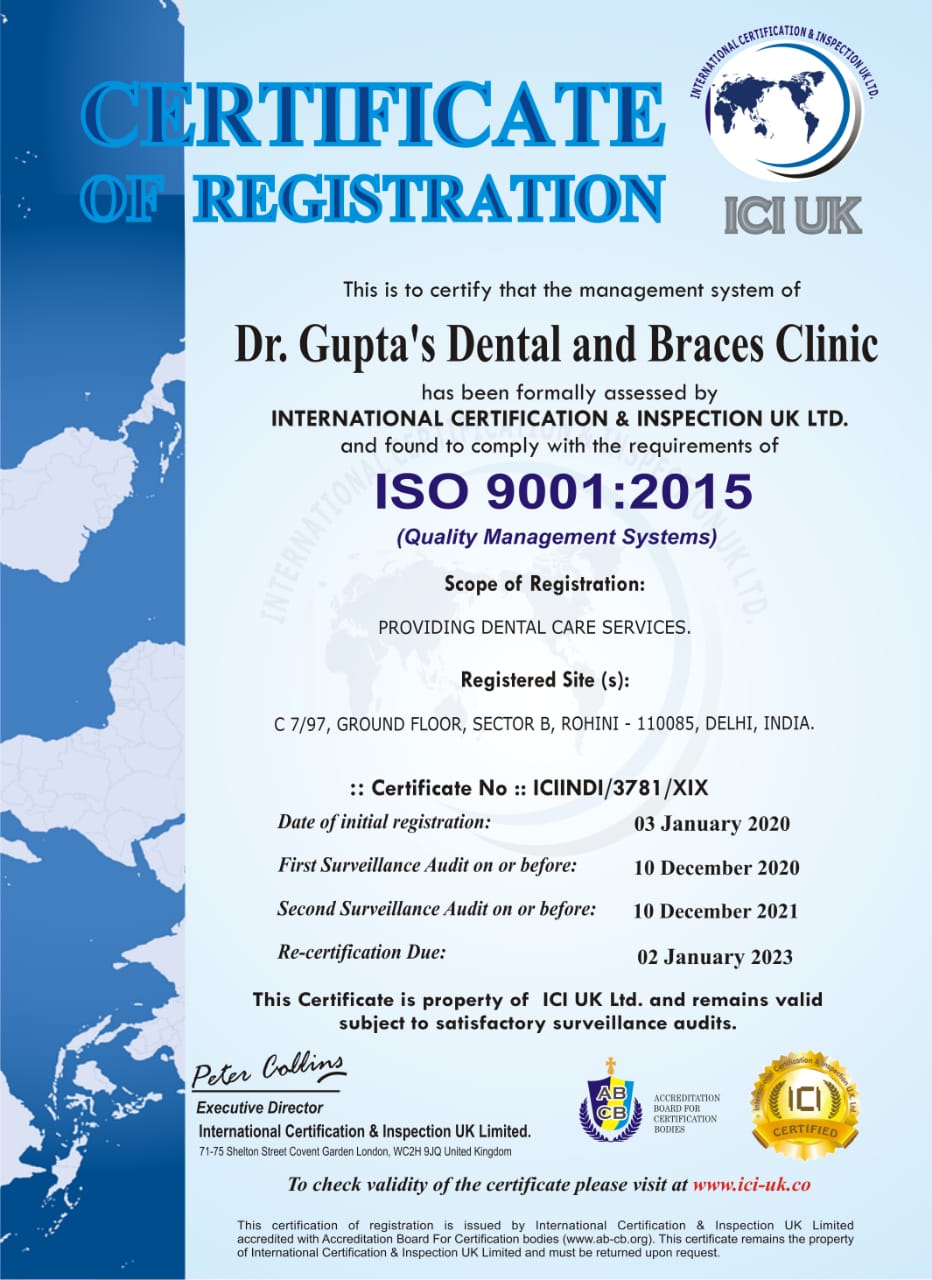 ISO Certified Clinic