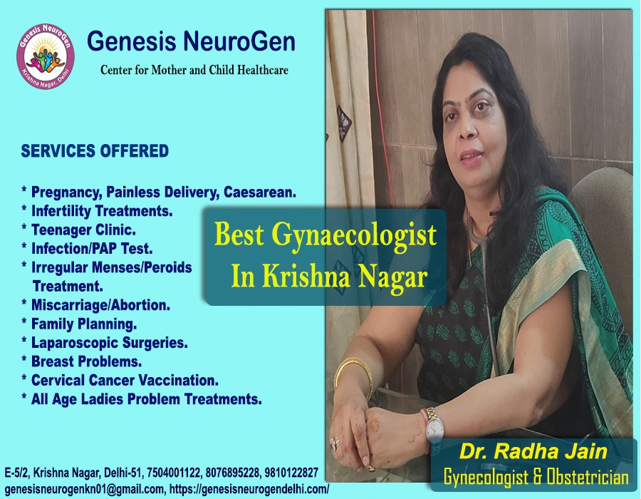 Dr. Radha Jain Gynecologist in Krishna Nagar, Delhi