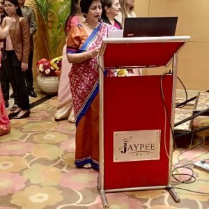 Dr. Jyoti Bhaskar - Addressing in Gynecologists Seminar