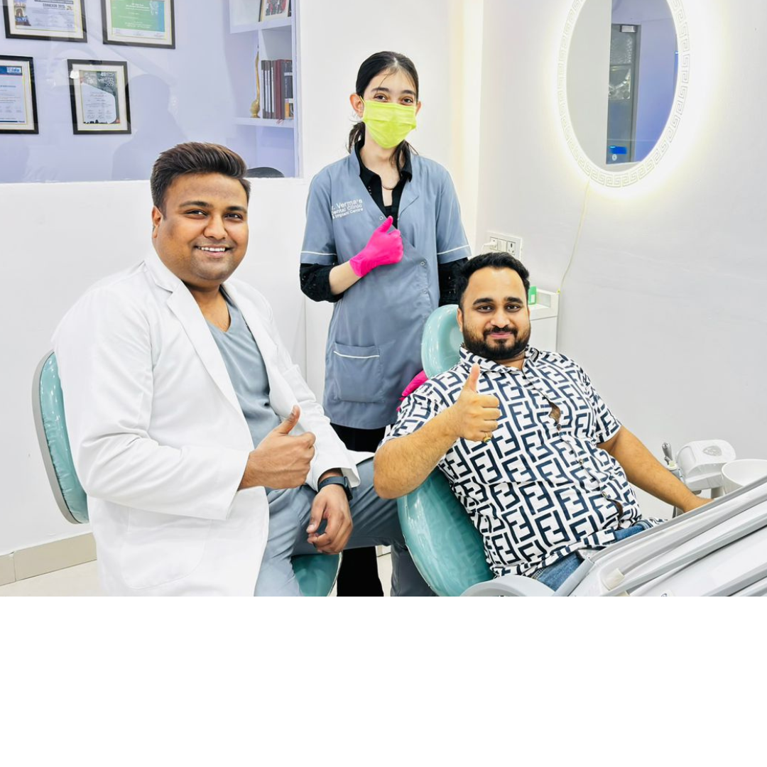 Happy Patient - Dr Verma's Dental Clinic Vikaspuri