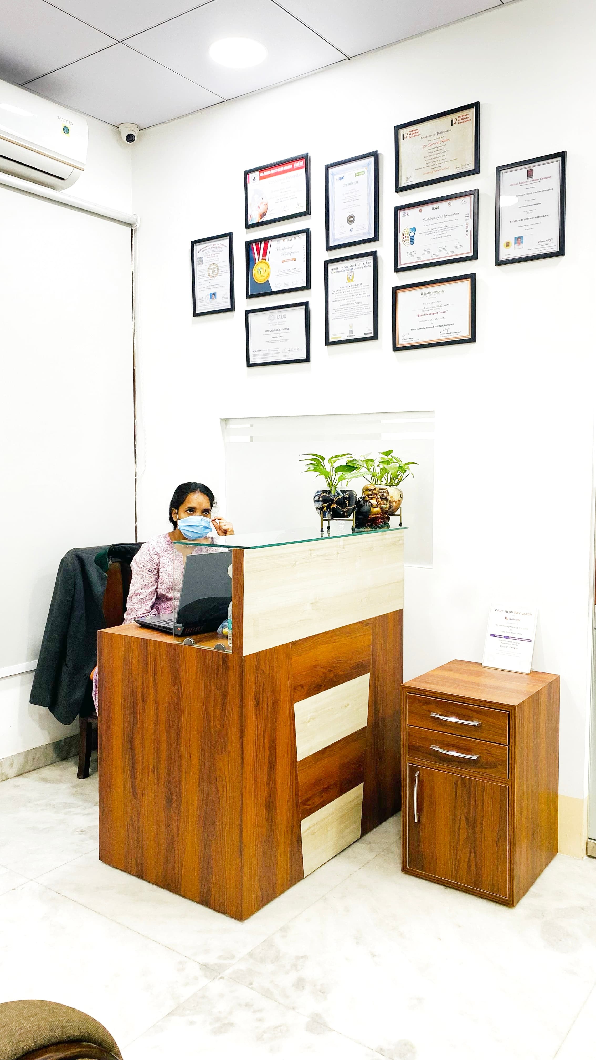 Reception Area - Revive Plus Dental Clinic