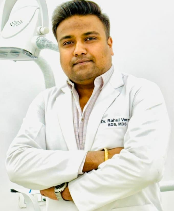 Dentist in Vikaspuri - Dr. Rahul Verma (Dental implants specialist).