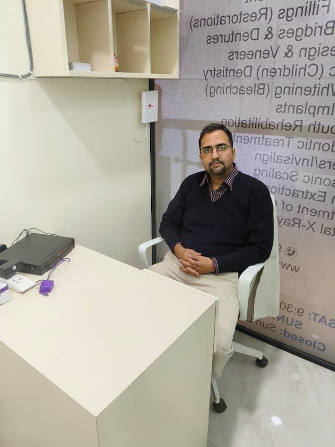 Consultation Area - Dental Place Clinic Sec 75, Noida
