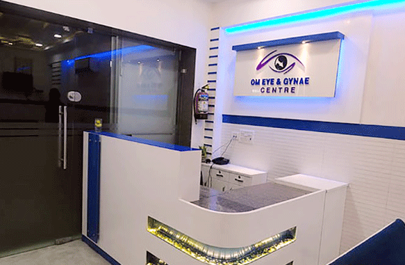 Om Eye Centre Sector 5, Vaishali - Reception Area