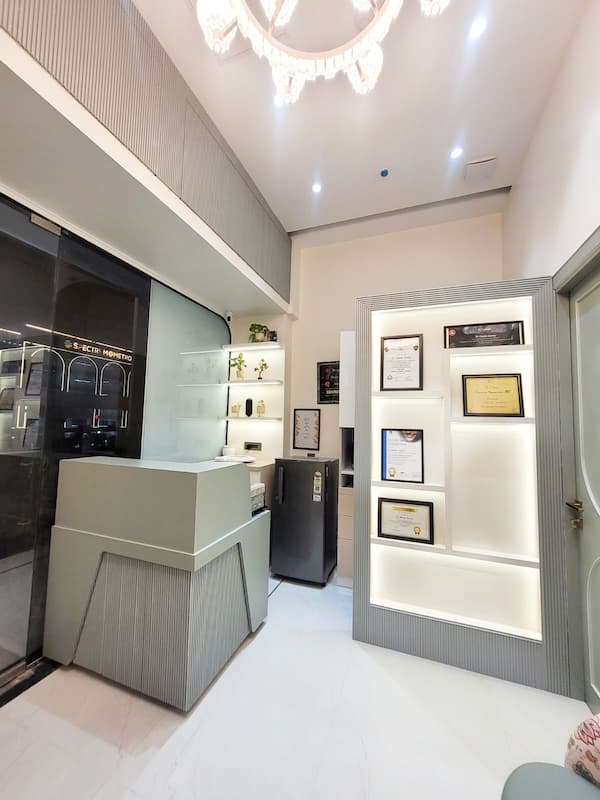 Reception Area - Kaizen Dental Clinic Sector 50, Noida